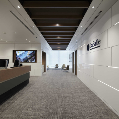 recent LaSalle Investment Management Offices – Tokyo office design projects