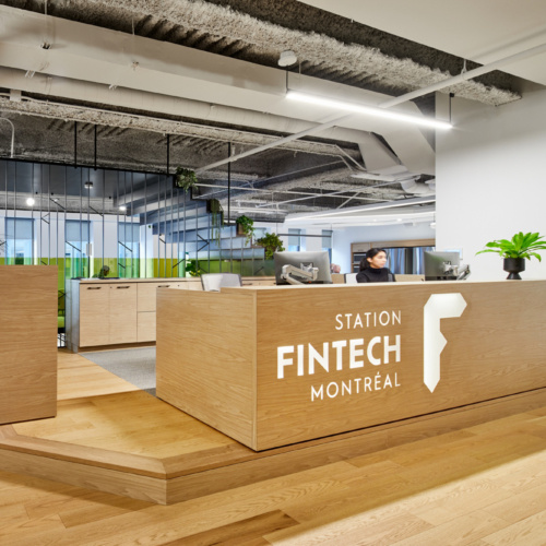 recent Montreal FinTech Station Coworking Offices – Montreal office design projects