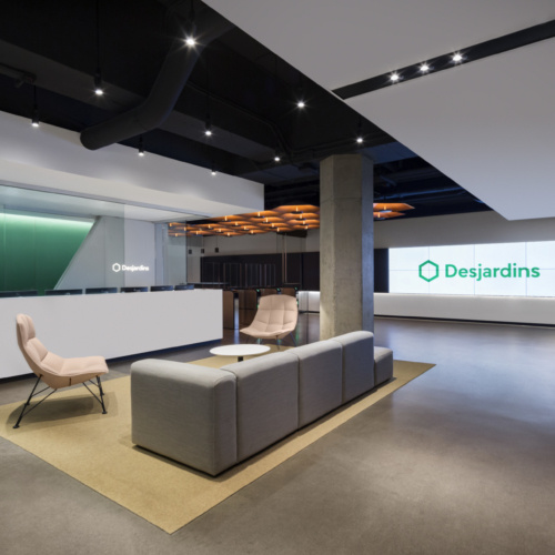 recent Desjardins Offices – Montreal office design projects