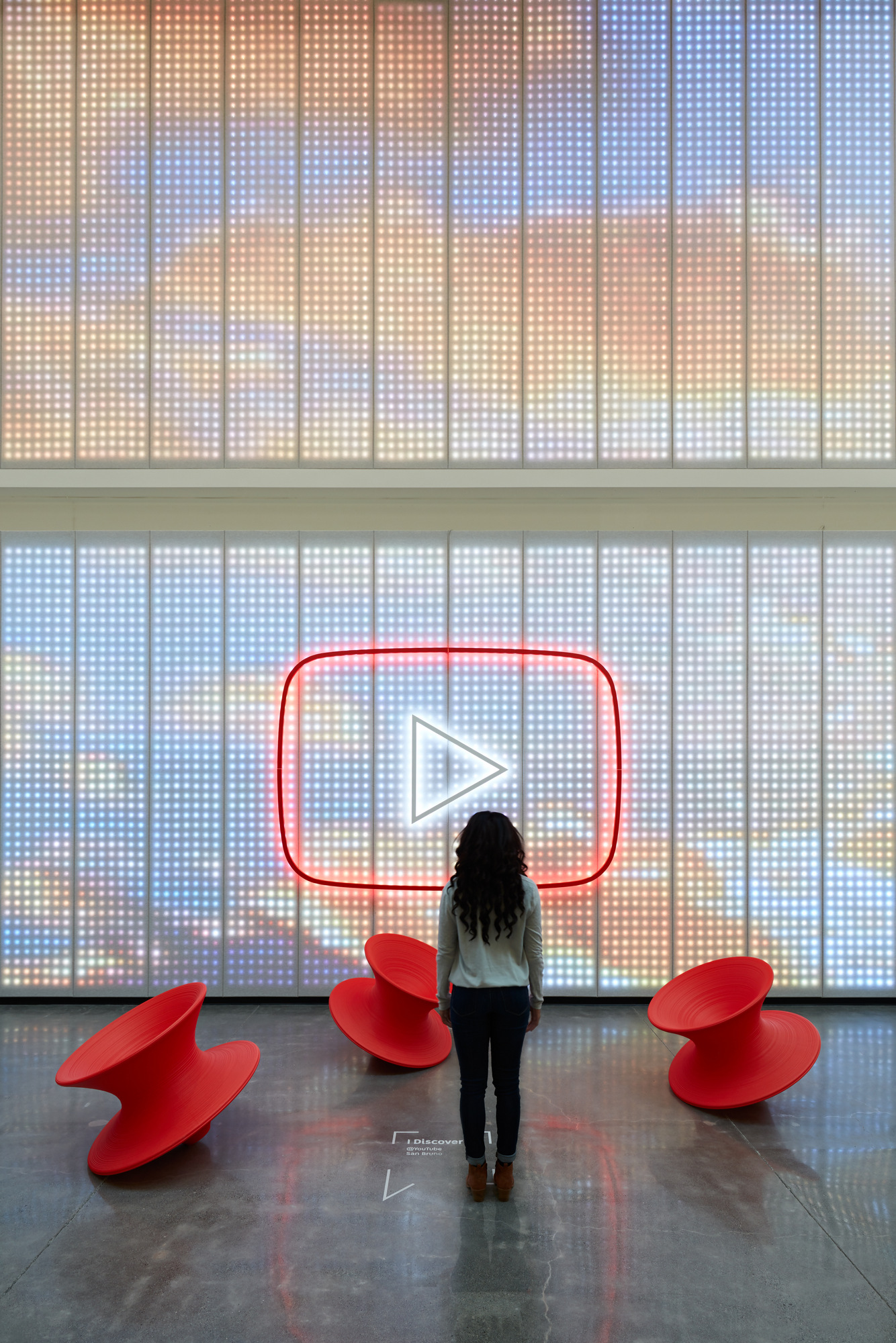 YouTube Headquarters Lobby - San Bruno | Office Snapshots