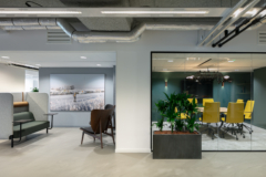 Elastic Offices - Amsterdam Glass Walls on Meeting Room in Elastic Offices - Amsterdam
