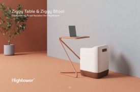 Hightower releases Ziggy Table & Stool by Brad Ascalon - 1