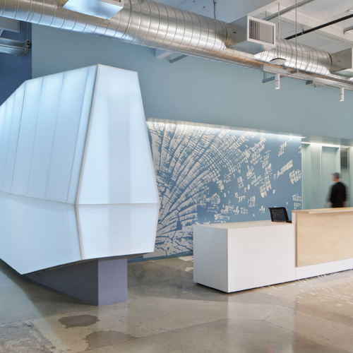 recent Google Shorebird Campus – Mountain View office design projects