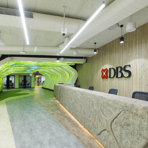 recent DBS Bank Offices – Hyderabad office design projects