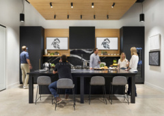 Kitchen in Telos Construction Offices - Eden Prairie
