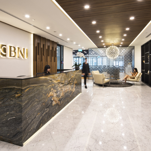 recent Bank Negara Indonesia (BNI) Offices – Singapore office design projects