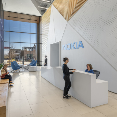 recent Nokia North America Headquarters – Dallas office design projects