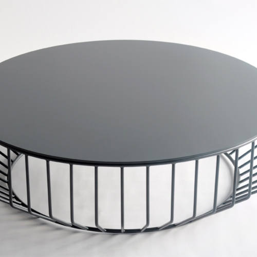 Wired Coffee Table & Ottoman - 0