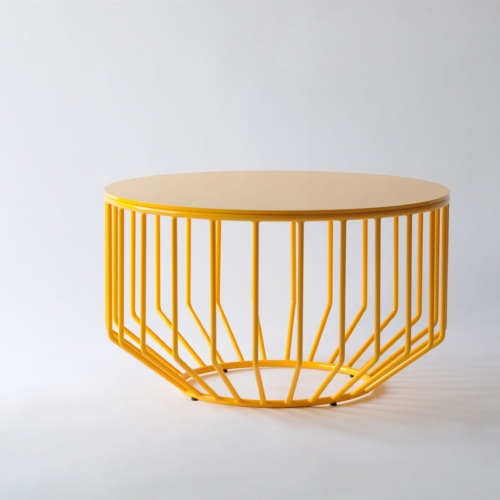 Wired Coffee Table & Ottoman - 0