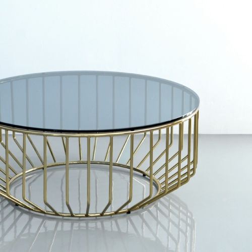 Wired Coffee Table & Ottoman - 0