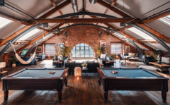 Games Room in Beehive Lofts Coworking Offices - Manchester
