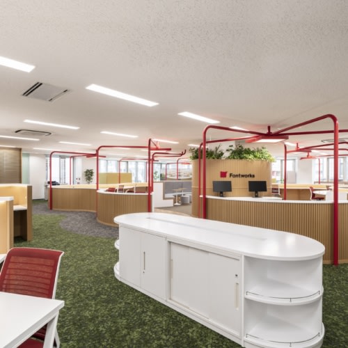 recent Fontworks Inc. Creative Lab Offices – Fukuoka office design projects