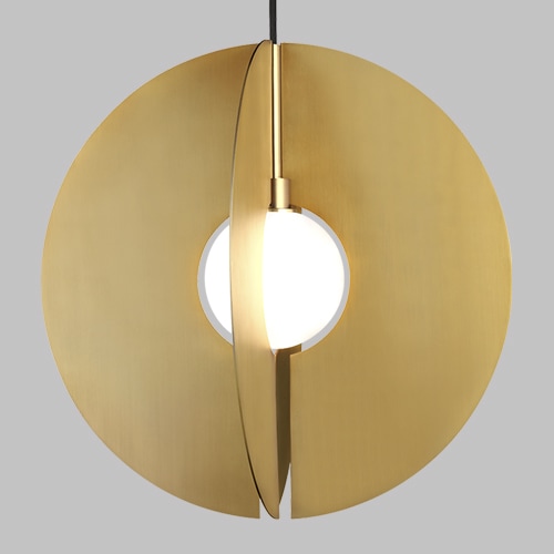 Orbel Round Pendant by Visual Comfort