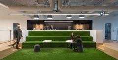 Fake Grass in Arrivals + Departures Offices - Toronto
