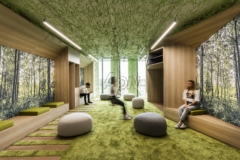 Fake Grass in Aon Offices - Milan