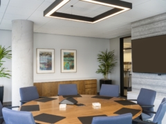 Meeting Room – Round / Oval Table in The Boler Company Offices - Schaumburg