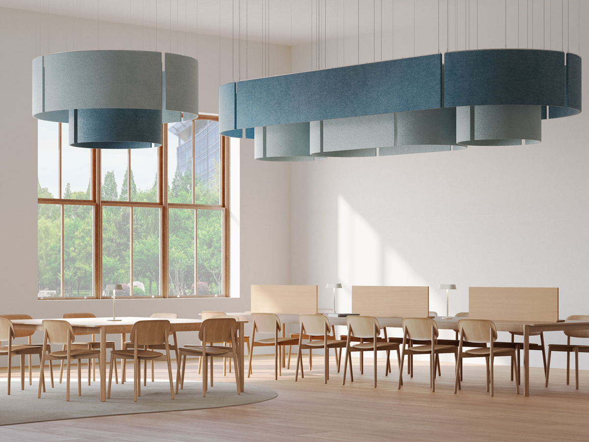 FilzFelt Suspended Baffles | Office Snapshots