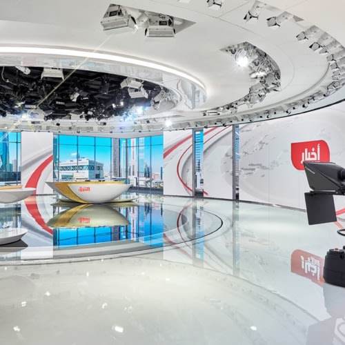 recent Asharq News Offices – Dubai office design projects