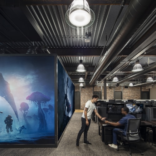 recent Confidential Video Gaming Studio Offices – Tustin office design projects