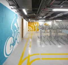 Bike Storage in 80 Fenchurch Street Offices - London