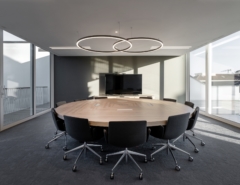 Meeting Room – Round / Oval Table in BIM Banca Intermobiliare Offices - Milan