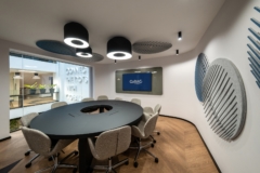Meeting Room – Round / Oval Table in CoBAC Workspace Coworking Offices - Istanbul