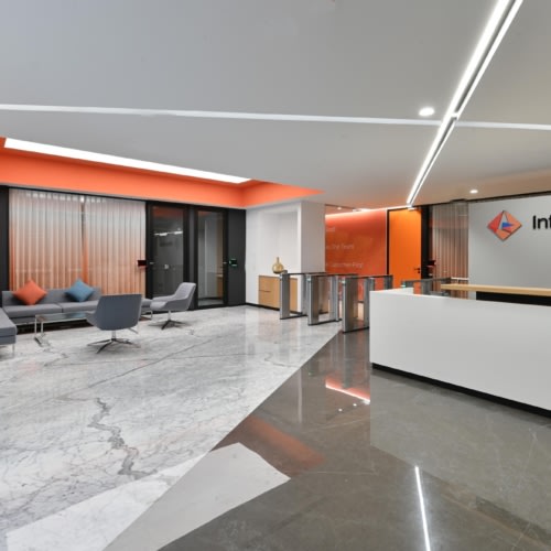 recent Informatica Offices – Chennai and Bangalore office design projects