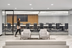 Glass Walls on Meeting Room in Mizuho Americas Headquarters - New York City