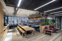 Picnic Table in Fora Shoreditch Coworking Offices - London