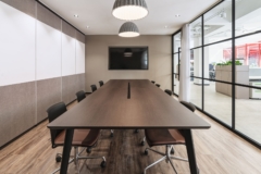 Glass Walls on Meeting Room in LANDBASE Offices - Shanghai