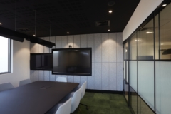 Glass Walls on Meeting Room in Miele Offices - Keysborough