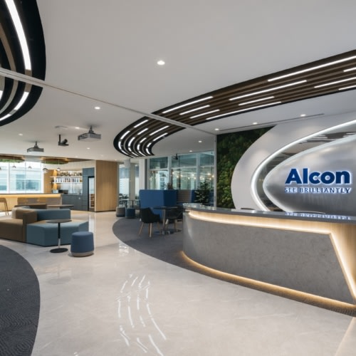 recent Alcon Offices – Singapore office design projects