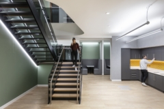 Stair and Handrail in Amundi Asset Management Offices - London