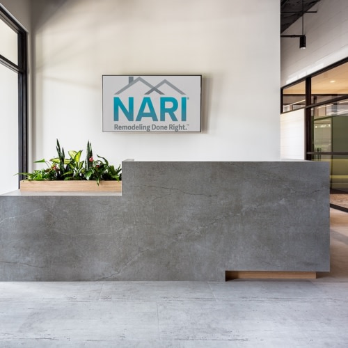 recent National Association of the Remodeling Industry (NARI) Offices – Wheeling office design projects