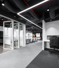 Folding / Moveable Walls in Amethyst Offices - Hanoi