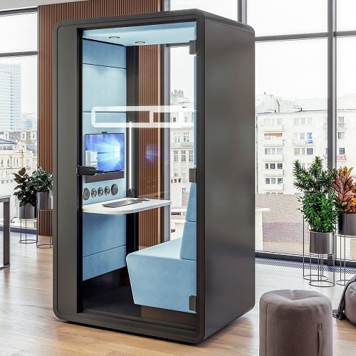 HushHybrid acoustic workpod - 0