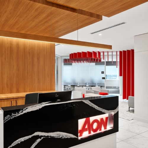 recent AON Offices – Edmonton office design projects