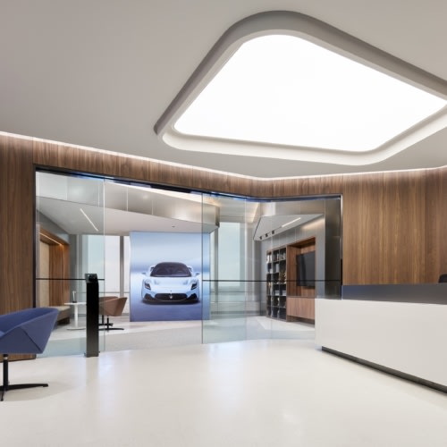 recent Maserati Offices – Shanghai office design projects