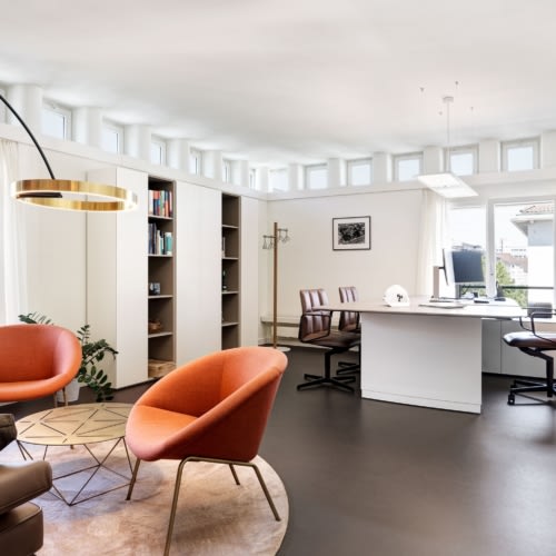 recent Pierre Kellenberger office photography projects