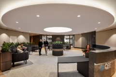 Recessed Cylinder / Round in QBE Insurance Offices - Sydney