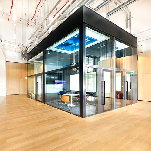 Acoustic Partition by T1 Glass