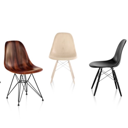 Eames Molded Wood Chairs by Herman Miller
