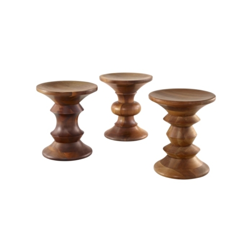 Eames Walnut Stool by Herman Miller