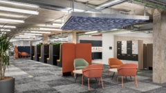 Acoustic Ceiling Panel in Network Rail Offices - London