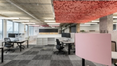 Acoustic Ceiling Panel in Network Rail Offices - London