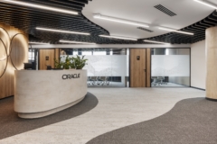Recessed Linear in Oracle Offices - Budapest