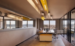 Acoustic Ceiling Baffle in Perdigital.com Offices - Istanbul