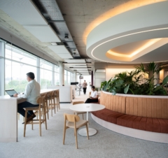 mounted-cove-lighting in Pladis Global Offices - London