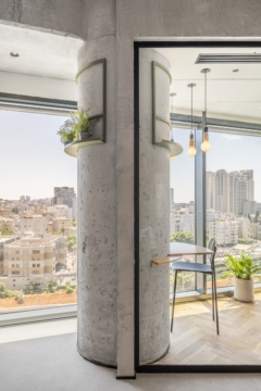 cement in Jfrog 8th Floor Offices - Tel Aviv