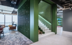 Stair and Handrail in Unity Offices - Shanghai